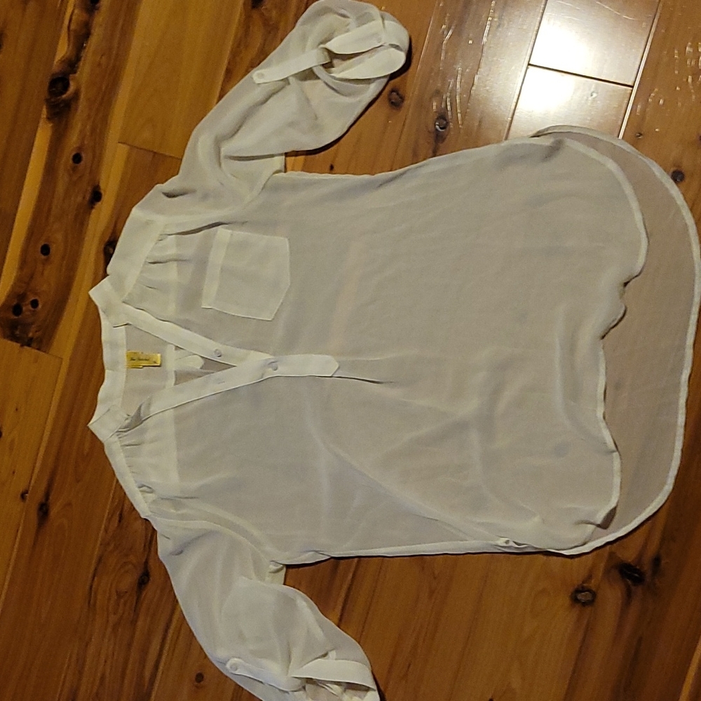Sheer blouse